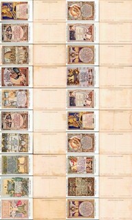 WW1 FLORENCE COMMON SENSE AND TRICOLOR RECONSTRUCTION LOT OF 20 POSTCARDS 017T