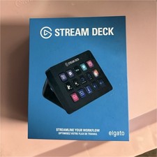 elgato Stream Deck Programmable Customizable Keypad Black