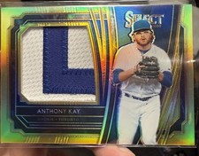 2020 Panini Select Anthony Kay Jumbo Swatch Gold Prizm Rookie #/10 #RJS-AK