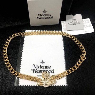 Vivienne Westwood Necklace Graziella Small Chain Orb Choker Gold