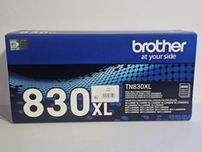 GENUINE Brother TN830XL Black High Yield Printer Toner Cartridge