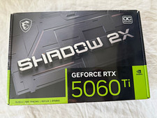 Brand New MSI GeForce RTX 5060 Ti Shadow 2X OC Plus 8GB GDDR7