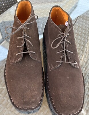 Timberland Mens Chukka Boot Gum Sole Brown Suede Size Italy NWOB