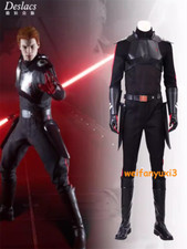Star Wars JEDI: Fallen Order Inquisitor Cal Kestis Cal Dark Cosplay Costume Suit