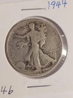 1944 Walking Liberty Silver Half Dollar 50 Cent Coin Circulated Ungraded