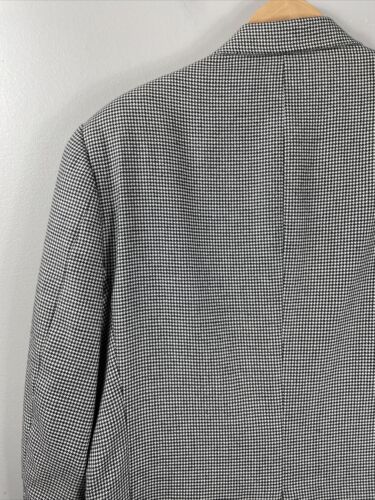 Hart Schaffner Marx Ing Loro Piana Blazer Mens 42 L Houndstooth Spun Cashmere - 第 17/18 張圖片