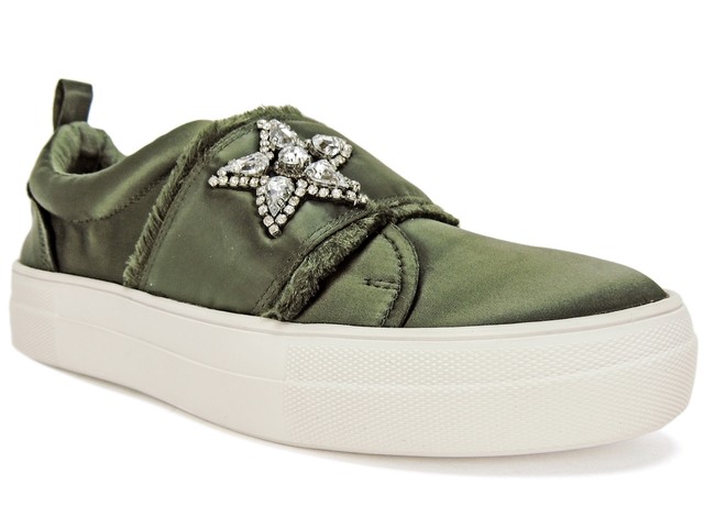 olive steve madden sneakers