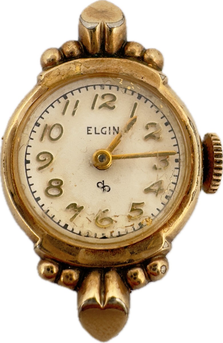 Vintage Elgin Ladies Mechanical Wristwatch 702 USA 10k RGP for Repair Vintage Elgin Ladies Mechanical Wristwatch 702 USA 10k RGP  main image 2