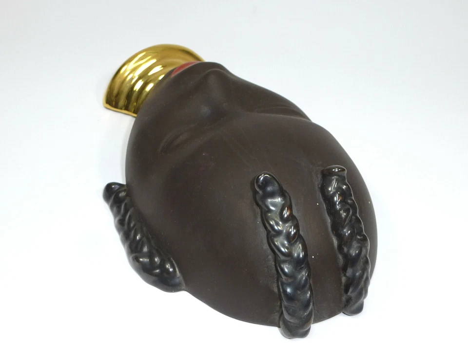 Goldscheider Wall Mask 1940er Years Original Label - Image 4 of 4