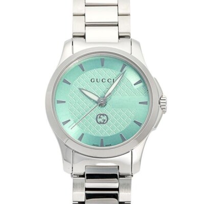 Gucci G-Timeless YA1265051 Women's Green Dial Watch - Retail Price $1250