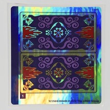 LEGO STICKER SHEET 43208 Jasmine and Mulan s Adventure Decals Disney Princess