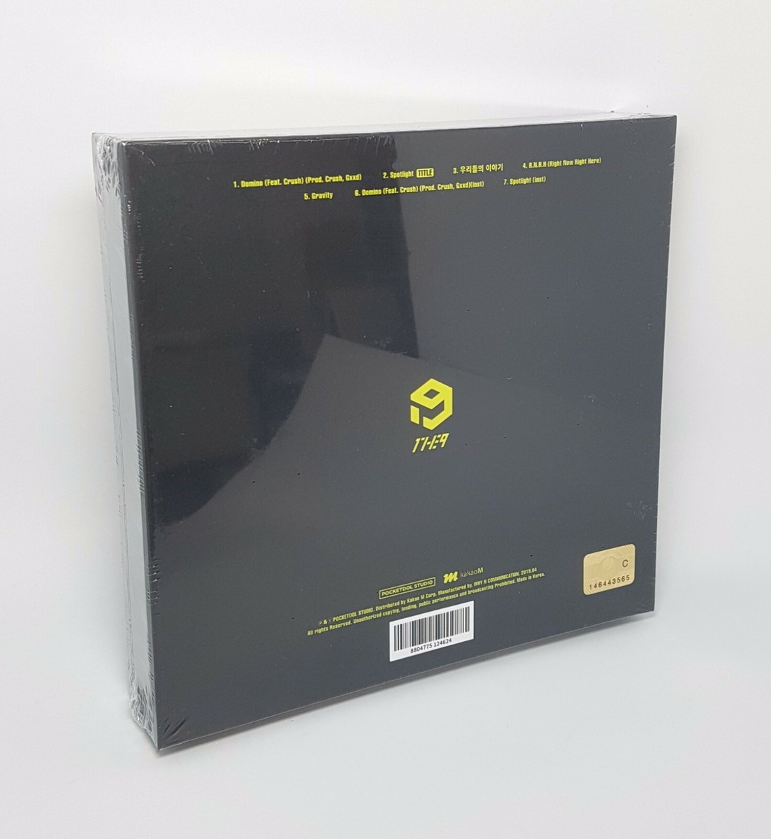 K-POP　CD K-POP 1THE9 1st Mini Album XIX CD+Booklet+Lyrics+Photocard+