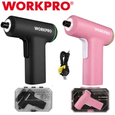 WORKPRO 3.6V Electric Cordless Screwdriver Set Screw Gun Kit w/28pcs Accessories