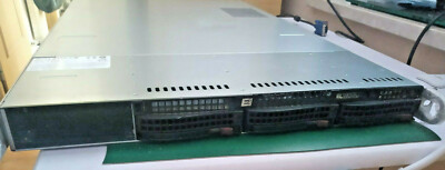 Super Server 1U Rack Supermicro 6016T-GIBQF GPU 3x 3,5'' HDD Bay GPU Rack Server