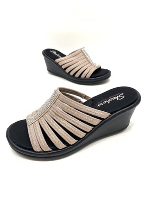 skechers wedges memory foam