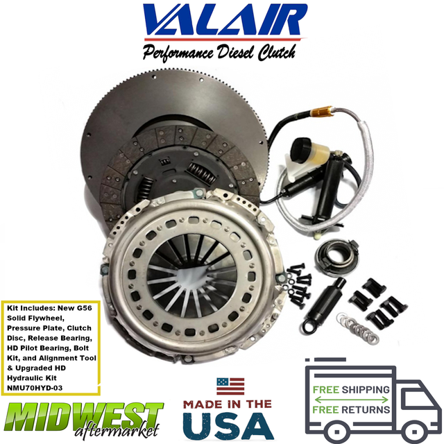 Valair OEM Replacement Clutch For 2005.52017 Dodge Ram 5.9L/6.7L