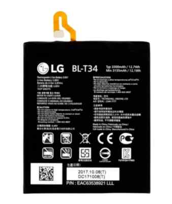 For AT&T LG V35 ThinQ LM-V350AWM Replacement Battery BL-T34 EAC63538921