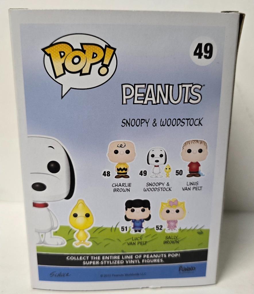 FUNKO POP SNOOPY with WOODSTOCK #49 49 PEANUTS NEW NRFB