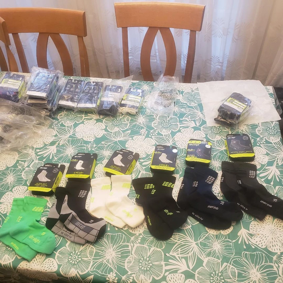 Calcetines cortos de compresión dinámicos CEP Sportswear elige talla y color para mujer 20-30 Foto 3 de 4