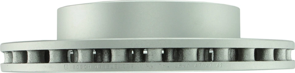 Rotor de freio a disco Bosch QuietCast dianteiro para 2005-2010 Dodge Dakota 2006 2007 2008 - Imagem 3 de 4