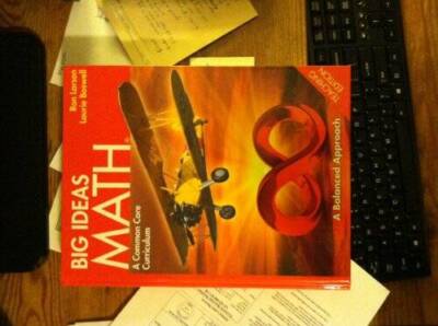 BIG IDEAS MATH: Common Core Teacher Edition Red 2014 - Hardcover - GOOD
