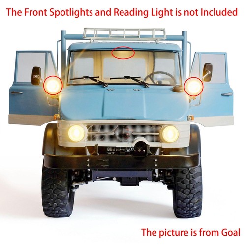 LESU 1/10 4X4 Assembled Truck RAVE-UM406 RC Off-road Vehicles Crawler Model - Picture 1 of 5