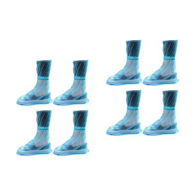 2 Paar High-Tube-Schuhüberzug Praktischer wasserdichter Schuhüberzug Nützlicher
