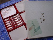 Cloisonne / Shippo Yaki Japanisches Mini-Service aus Email/Glas