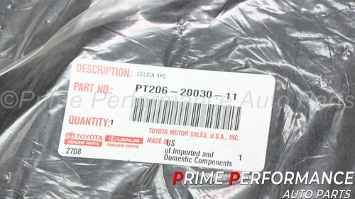 Toyota Celica 2001-2005 Carpet Charcoal Black Floor mat set of 4 PT206-20030-11 - Picture 5 of 7