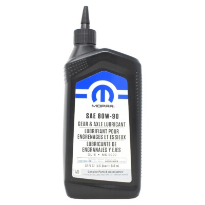 Mopar Achs- und Getriebeöl 80W-90 0,946 L MS-9020