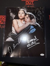 Olivia Hussey Leonard Whiting Signed Romeo Juliet 11x14 Poster JSA COA Autograph