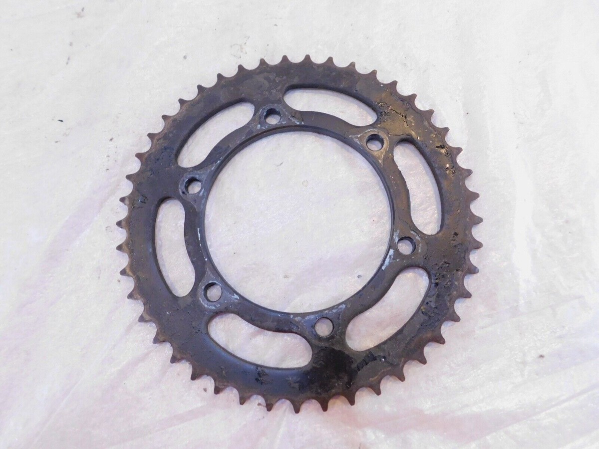 87 ♢ 購入不可 1990-93 Kawasaki Ninja ZX6 ZX600 Rear Wheel Drive Chain