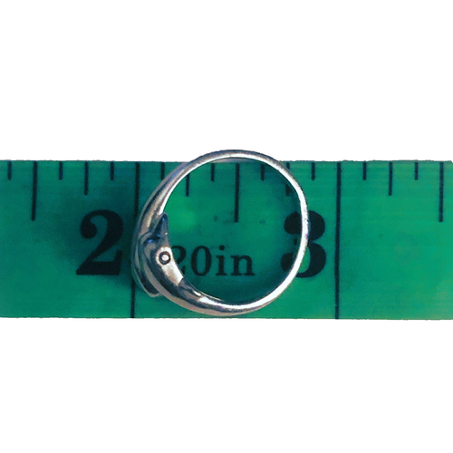 925 Sterling Silver Dolphin Adjustable Bypass Ring *See Size Note & Photos 2.66g - Picture 13 of 16
