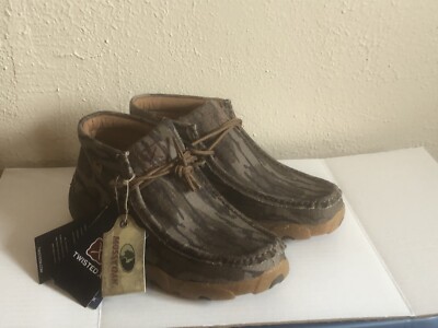 Twisted X Driving Mocs Chukka EcoTWX Mossy Oak Camo MDM0082  display picture 1