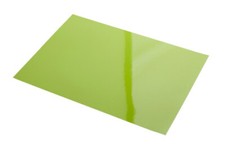 (47,94€/m²) Avery SWF Lime Green O Gloss A4 Muster Car Wrapping Folie