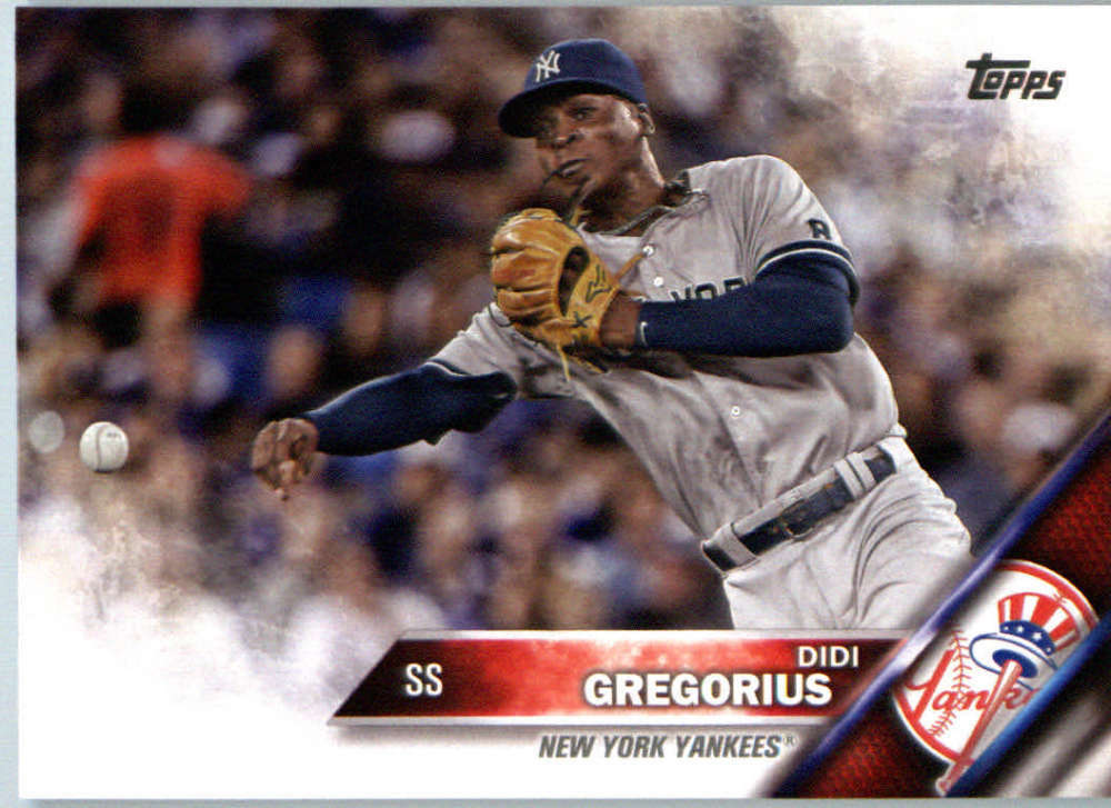 2016 Topps Mini #583 Didi Gregorius Yankees