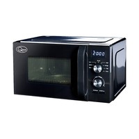 Quest Classic Digital Microwaves / Manual Dial Controls / 2 Sizes / Black Colour