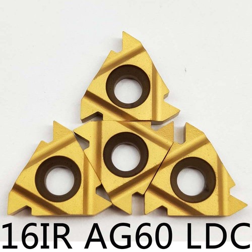 10pcs 16IR AG60 LDC 3/8" Lathe Threading inserts Carbide Insert Threaded Inserts - Imagen 6 de 6