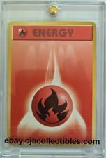 Pokémon FIRE ENERGY Base Set (Japanese) - Played 🍒