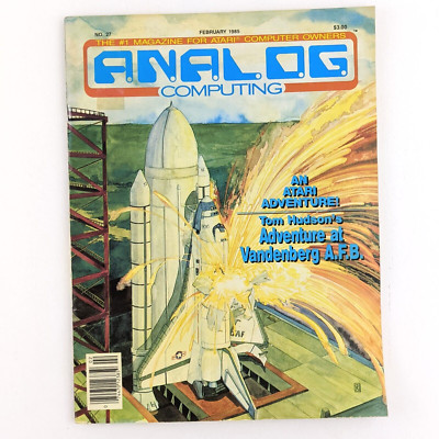 Analog Computing Magazine, February 1985 - Atari Computer Gaming & Software