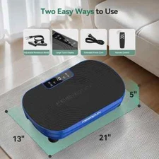 Whole Body Vibration Plate 330 LBS Capacity Multiple Modes for Toning Wellness