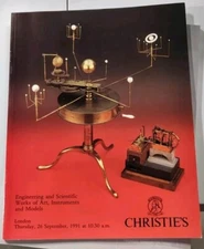 Christie’s Auction Catalog Engineering And Scientific Works Of Art 26 sept  1991