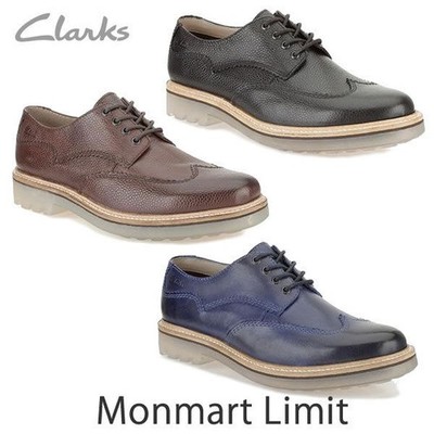 Clarks Herren ** X MONMART LIMIT ** Navy Leather - Light ** UK 6,7,8,12,13 G