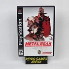 Metal Gear Solid 1 (PlayStation 2 PS2 PS1) PS2 DVD Packaging CIB COMPLETE