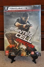 BRAND NEW Splinter Cell Conviction Video Game Strategy Guide PC XBOX 360