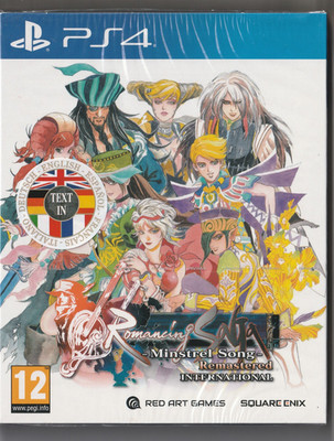 Romancing SaGa - Minstrel Song Remastered - PS4 PlayStation 4 - NEU OVP