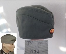 Deutsche Armee DDR 1983 Offizier NVA Uniform - Mütze Schiffchen 58 ( 59 ) german