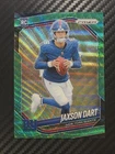 Jaxson Dart 2025 Panini Prizm #332 Green Wave Prizm RC SP