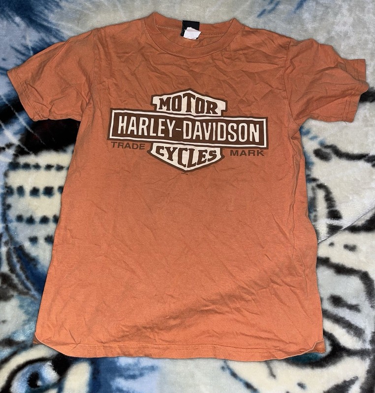 Vintage 2007 Harley Davidson Biker Motorcycle Baltimore Shirt 