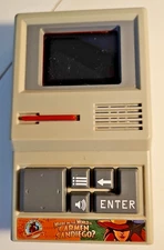Where in The World Is Carmen Sandiego Handheld Electronic Game Tested Working